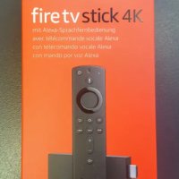  Мултимедиен плеър Amazon Fire TV Stick 4K, 4K MAX, BT НОВ!, снимка 1 - Плейъри, домашно кино, прожектори - 43312903