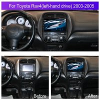 Мултимедия, 9", Двоен дин, за Toyota RAV4, Андроид, за РАВ 4, Дин екран, навигация, Android, RAV 4, снимка 7 - Аксесоари и консумативи - 43414288
