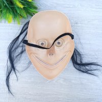 3110 Страшна Halloween маска Момо с коса, снимка 5 - Други - 38113185