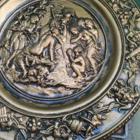 барокова чиния за декорация, снимка 3 - Антикварни и старинни предмети - 38493334
