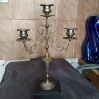 стар бароков свещник, снимка 5 - Антикварни и старинни предмети - 32829759