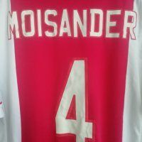 Ajax Niklas Moisander Adidas оригинална тениска фланелка Аякс Мойсандер , снимка 3 - Тениски - 43152718