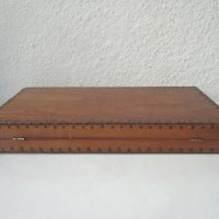 стара дървена кутия за игра - табла, снимка 7 - Други - 33071444
