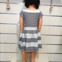 Нова детска моряшка рокличка с панделка от 1 годинка до 6 годинки, снимка 13 - Детски рокли и поли - 29038991