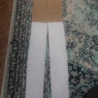 Дамски чорапогащник 2 цвята телесно Бял, снимка 3 - Бельо - 28788430