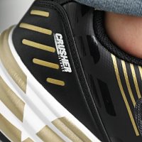 EA7 EMPORIO ARMANI № 41/42 🍊 Мъжки спортни обувки с лого "BLACK & GOLD" нови с кутия, снимка 3 - Кецове - 43774642