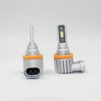 V9 V9 Диодни LED крушки H8, 13W, 1500 lm, 2V-24V, без вентилатор, снимка 3 - Аксесоари и консумативи - 38356903