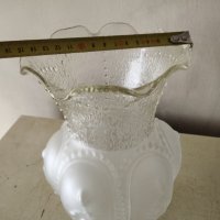 бароково стъкла за лампа,полилей, снимка 3 - Настолни лампи - 43031825