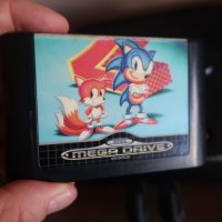 Комплект ретро Sega Mega Drive 2 конзола , снимка 14 - Други игри и конзоли - 44086653
