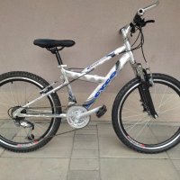 Продавам колела внос от Германия юношески мтв велосипед CYCO BIKES 24 цола преден амортисьор, снимка 1 - Велосипеди - 40508540