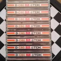 Много запазени  TDK D-C60, снимка 1 - Аудио касети - 43681297
