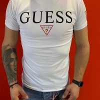 Мъжки тениски Guess, снимка 1 - Тениски - 36714775