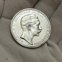 3 марки 1912 г, Германия / Прусия - сребърна монета, снимка 5 - Нумизматика и бонистика - 40261128