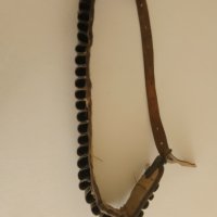  Стар автентичен Авджийски колани патрондаши  естествена кожа    , снимка 6 - Антикварни и старинни предмети - 43584600