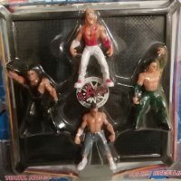 WWE: Кеч ринг с 4 фигурки, снимка 3 - Фигурки - 32614686