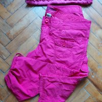 Еластични розови дънкови бермуди "Arizona" jean&Сo. / голям размер, снимка 3 - Къси панталони и бермуди - 14361266