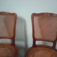 Старинни френски провансалски столове, снимка 5 - Столове - 43428993