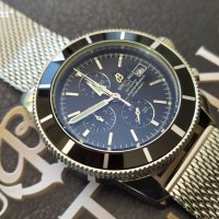 BREITLING SUPEROCEAN Heritage Chronograph 46mm /на батерия/ клас 5А+, снимка 4 - Мъжки - 28626536