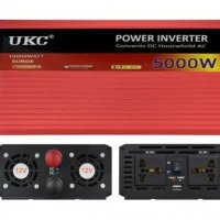*UKC Нов 5000W Инвертор на напрежение от 12V на 220V  вносител, снимка 14 - Аксесоари и консумативи - 39510368