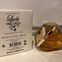 Paco Rabanne Lady Million Eau de Parfum 80ml Tester , снимка 1 - Дамски парфюми - 33072663