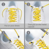 Чифт еластични връзки за обувки без завързване, 15цвята - 023, снимка 11 - Други - 37959169