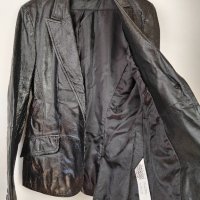 Zara leather blazer M, снимка 6 - Сака - 44061775