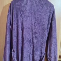 Тъмно лилав халат, снимка 4 - Други - 40834156