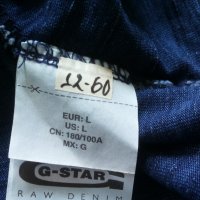 G-STAR VAN JONES INDIGO SHIRT Размер M - L мъжка еластична риза 12-60, снимка 15 - Ризи - 44036786