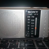 Sony ICF-8 портативно радио, снимка 1 - Радиокасетофони, транзистори - 19067804