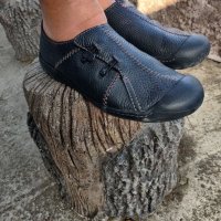 Кожена обувки clarks morpheus soul slipper, снимка 1 - Спортно елегантни обувки - 37687802