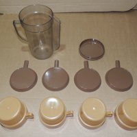 Комплект туристически чаши + чинийки + кана., снимка 2 - Чаши - 43289157