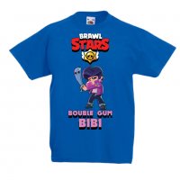 Детска тениска Bouble Gum Bibi Brawl Stars, снимка 2 - Детски тениски и потници - 32919721