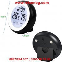 Малък настолен часовник с магнит за поставяне на хладилник - код 2040, снимка 13 - Други стоки за дома - 26837632