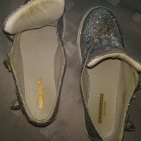 Спортно елегантни сребърни обувки Dsquared2, снимка 7 - Дамски елегантни обувки - 28913400