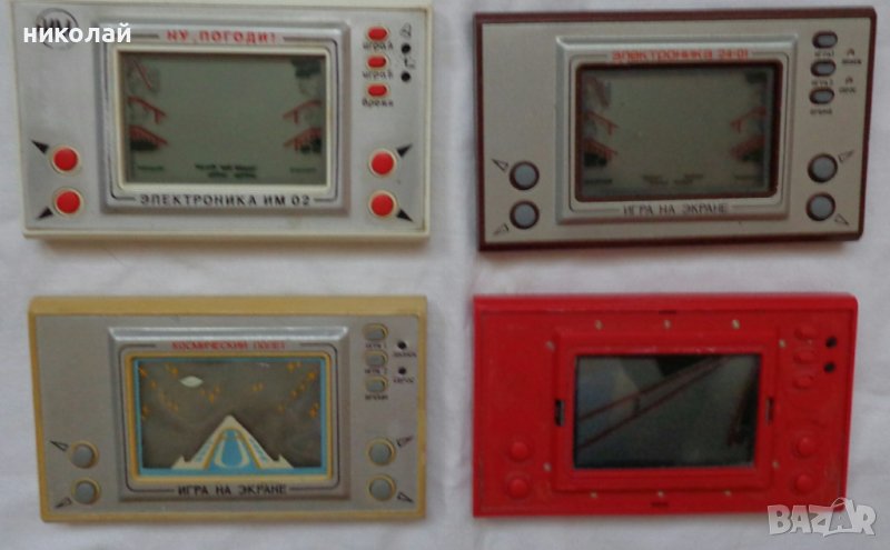 Ретро детски електронни игри Електроника СССР употребявани работещи., снимка 1