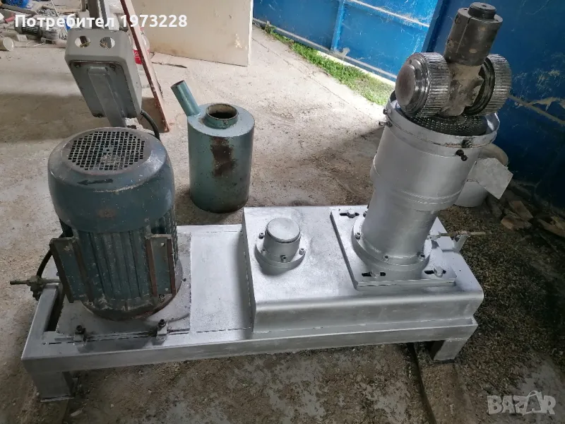 Машина за пелети, подаващ шнек и охладител, снимка 1