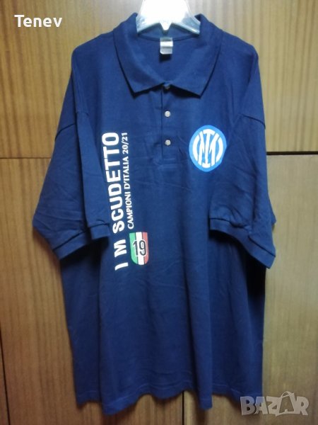 Inter Milan Champions 2020/2021 памучна тениска Интер Милан Шампиони, снимка 1
