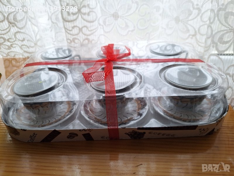 Чаши за кафе 6 бр. нов комплект. , снимка 1