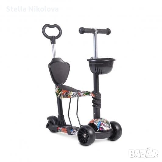 Детска тротинетка Pixy с родителски контрол, снимка 1