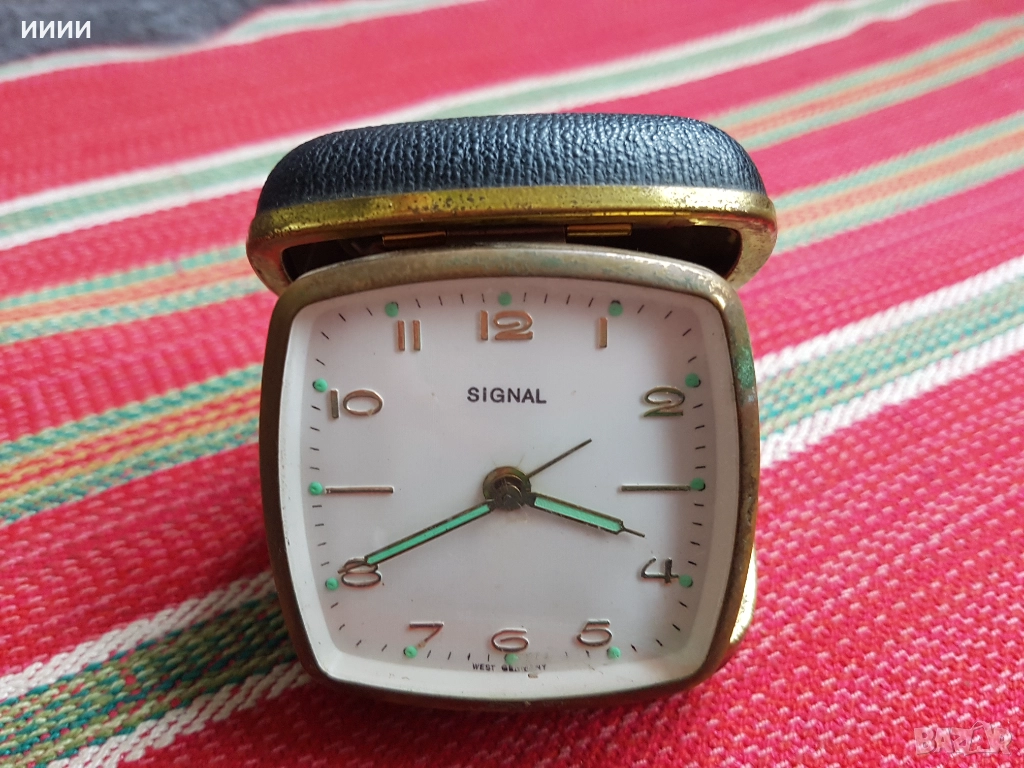 Джобен часовник будилник SIGNAL , снимка 1