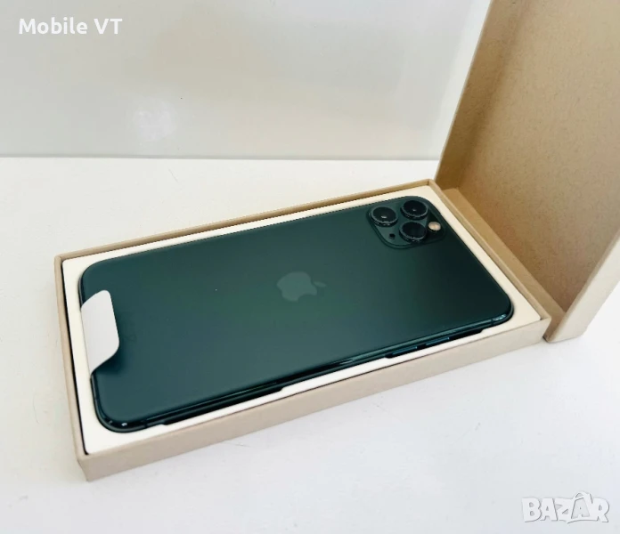 НОВ! iPhone 11 Pro Max 256GB Midnight Green ГАРАНЦИЯ!, снимка 1