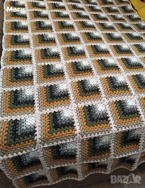 ЗD ефект одеяло/покривало за легло ръчна изработка , снимка 1