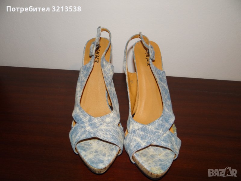 Сандали - дънкови, снимка 1
