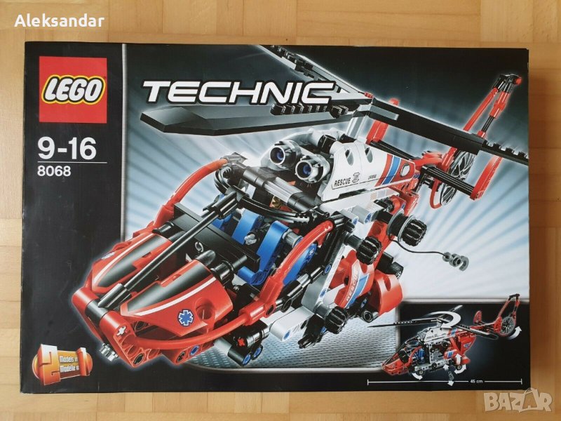 LEGO TECHNIK 8068 - Rescue Helicopter Лего техник, снимка 1