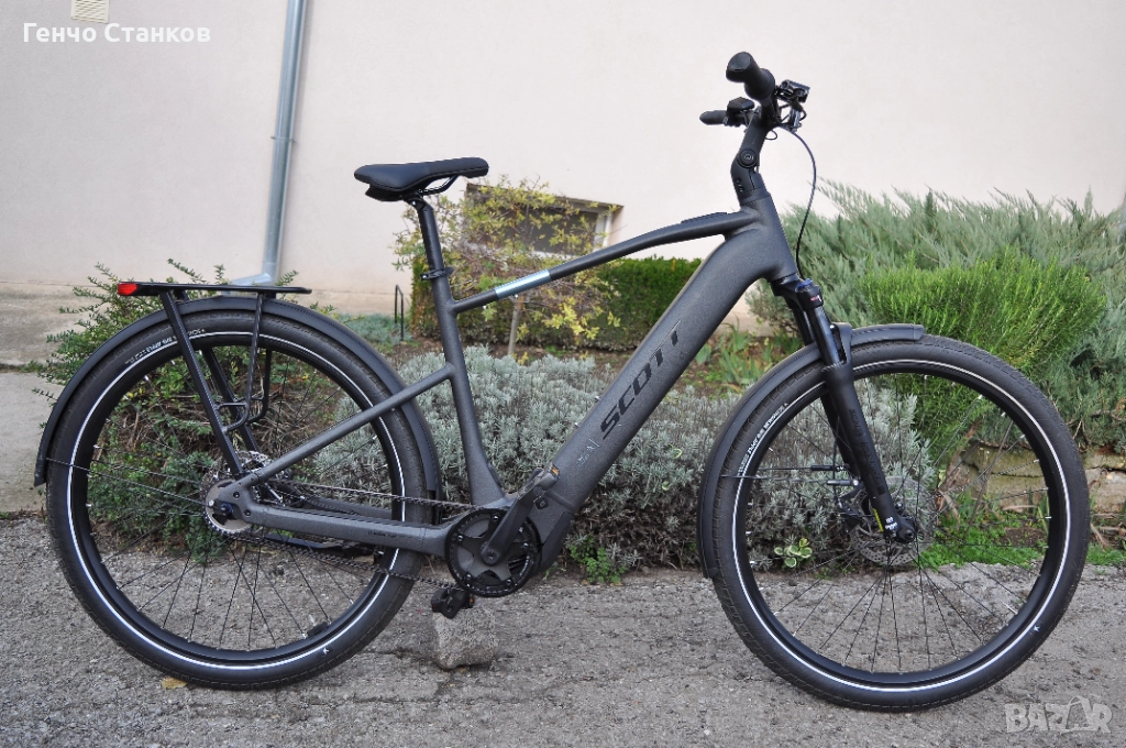  Scott Sub 20-2025 г.-електрически велосипед с ремък-нов, снимка 1