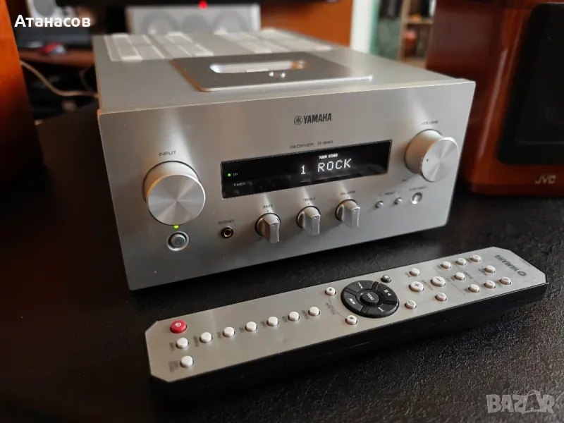 Yamaha R 840 стерео усилвател 2Х65W с радио и дистанционно , снимка 1