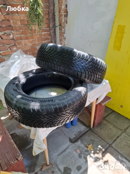 Продавам зимни гуми,2 бр,отлично състояние., снимка 1