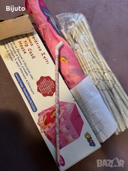 Детска къща едната пръчка е загубена е пригодена нова, снимка 1