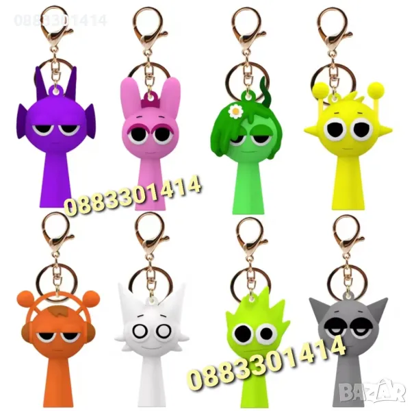 Sprunki Ключодържател Спрънки , снимка 1