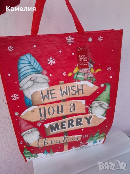Коледна еко торба, снимка 1